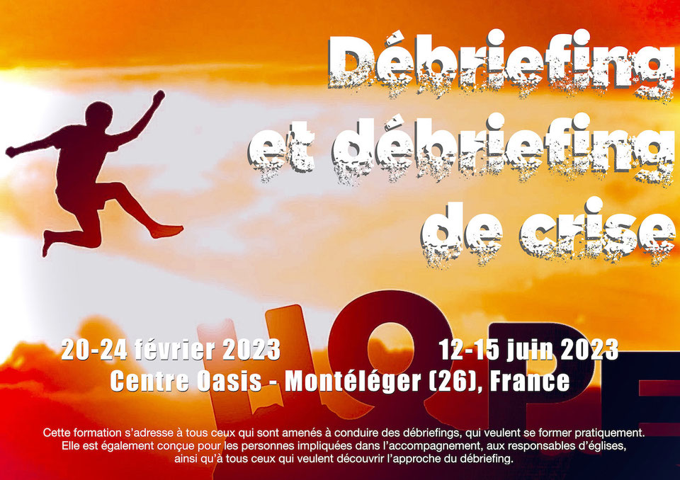 Formation au débriefing et au débriefing de crise